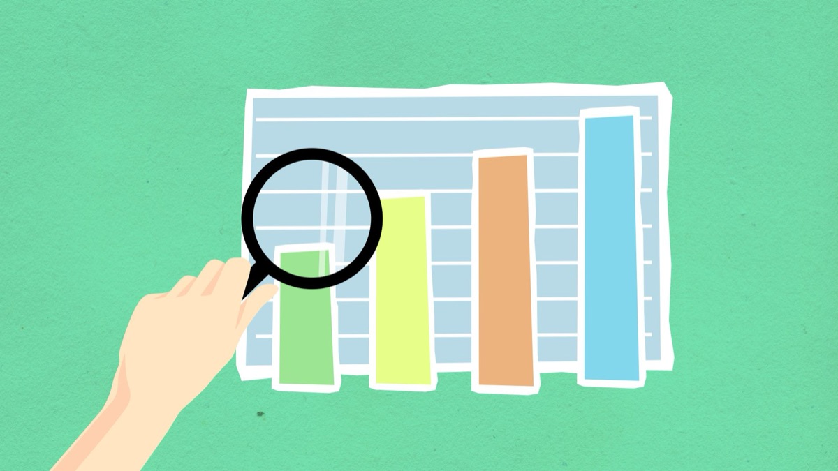grafico statistico con dati sull'incremento del gdp