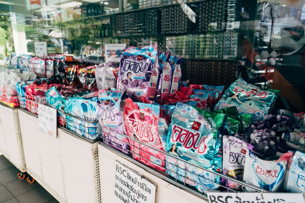 超市場展示商品