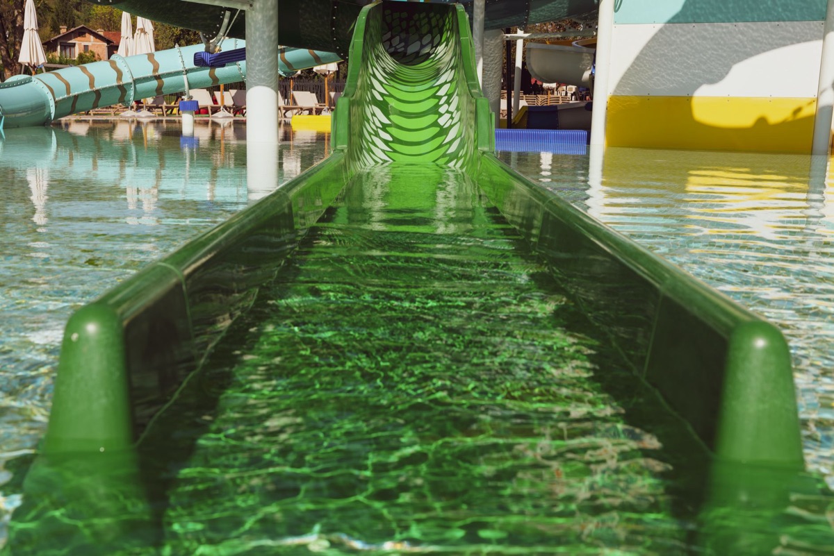 parco acqua con scivoli