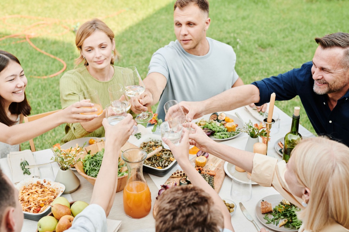 Familie Brunch mit lokalen Guam-Gerichten