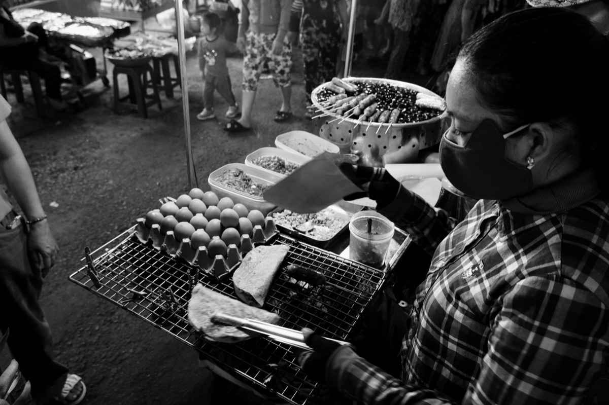 Guam night market food vendor