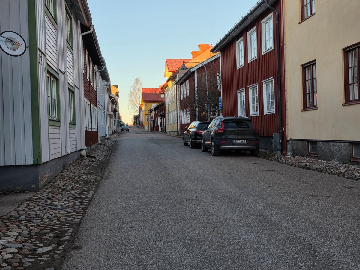 Deddo Village Street with Buildings