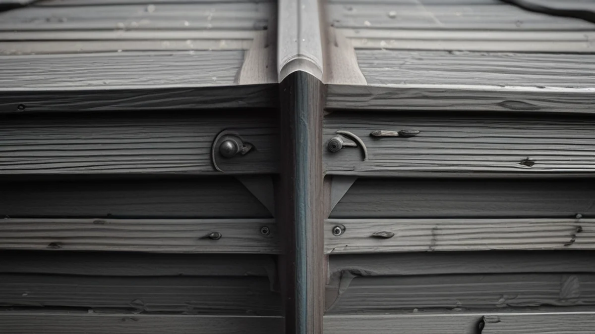 A wooden boat hull with a traditional Taiwanese design, showing the structure and craftsmanship.
