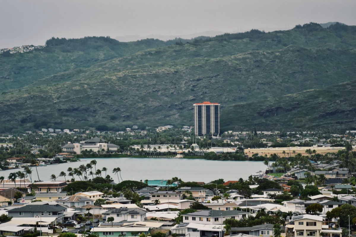 ハワイの住宅街