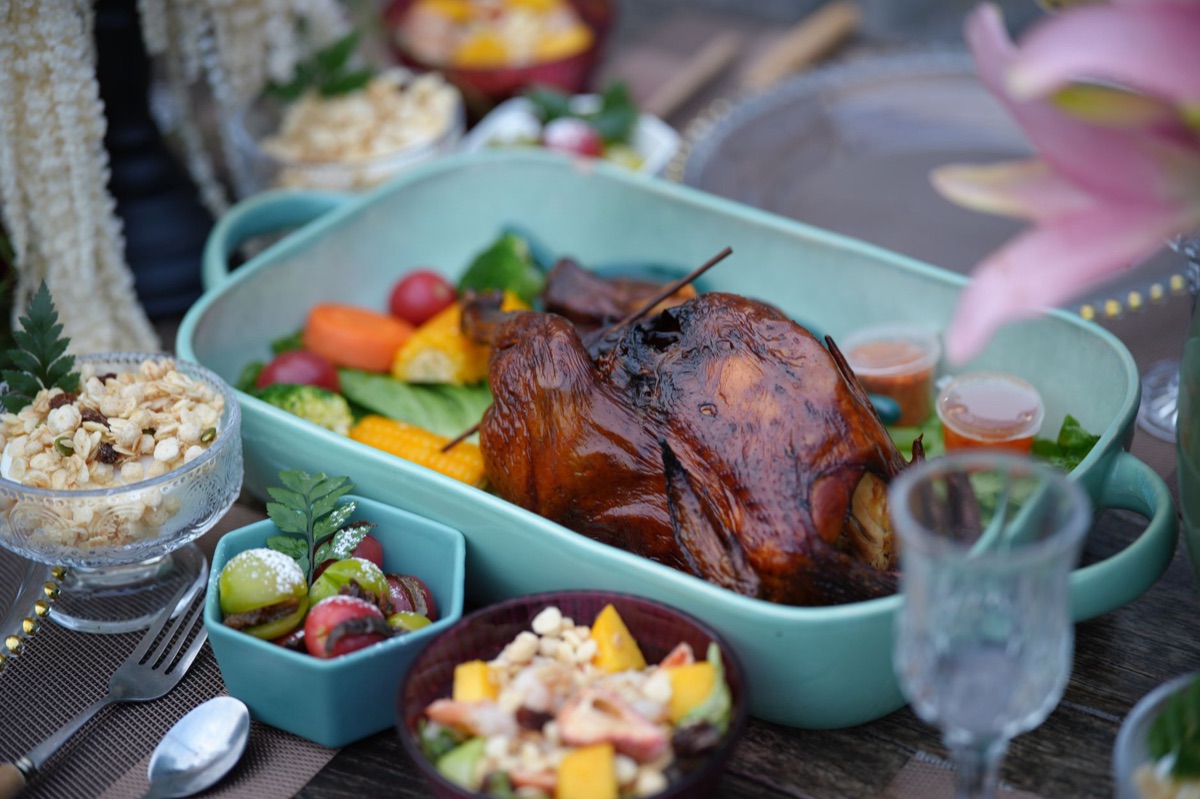 hawaiian luau feast